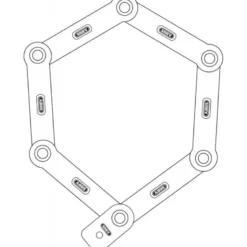 AbusBordo Big uGrip 5700 - Antivol vélo pliable