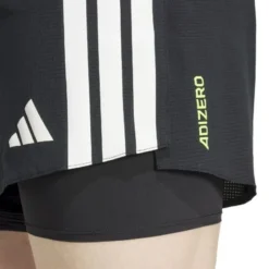adidasAdizero 2in1 M - Short running homme