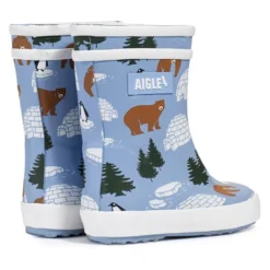AigleBaby Flac Fur Print - Bottes de pluie enfant