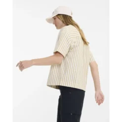 AigleBlouse Rayée Manches Courtes - Chemise femme