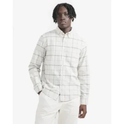 AigleChemise oxford carreaux avec manches longues - Chemise homme