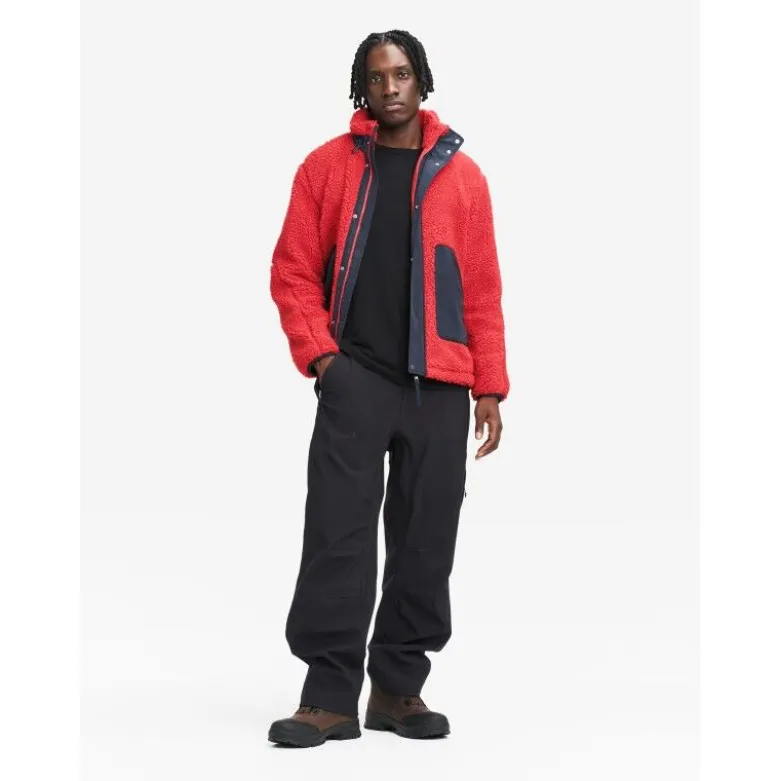 AigleLifestyle Windbreaker Sherpa Bonded - Polaire homme