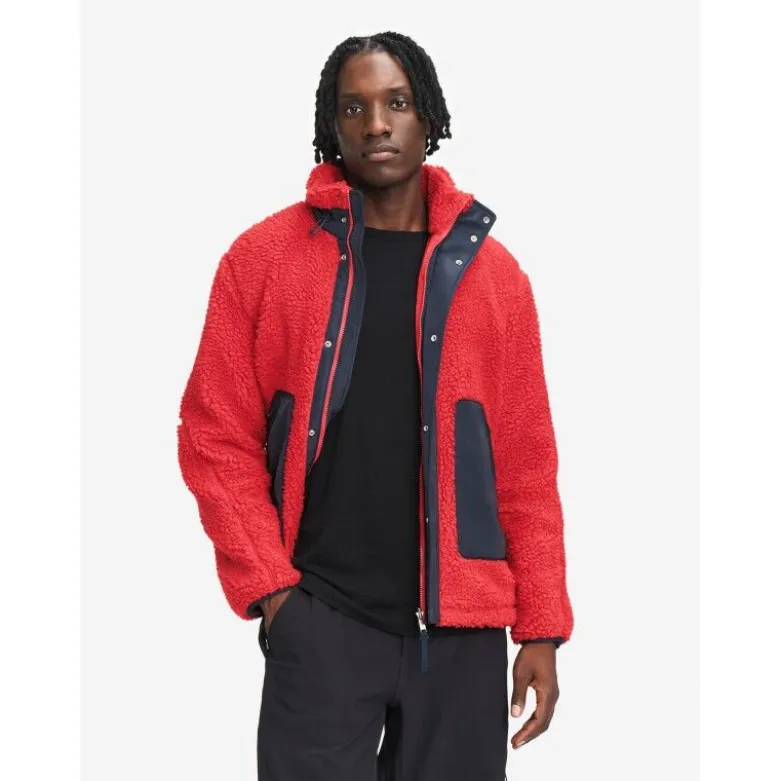 AigleLifestyle Windbreaker Sherpa Bonded - Polaire homme
