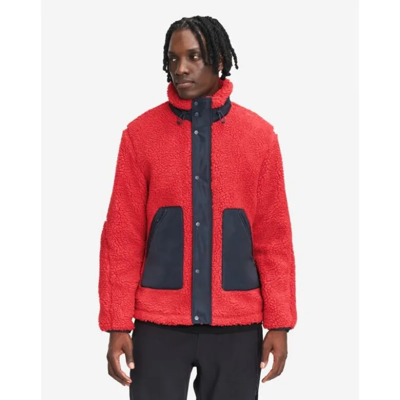 AigleLifestyle Windbreaker Sherpa Bonded - Polaire homme