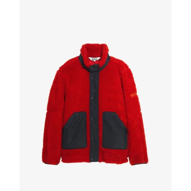 AigleLifestyle Windbreaker Sherpa Bonded - Polaire homme