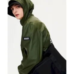 AigleParka longue matière waterproof à capuche - Parka homme