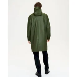 AigleParka longue matière waterproof à capuche - Parka homme