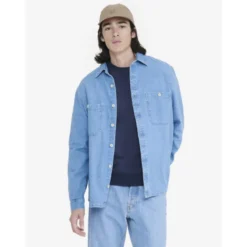 AigleSurchemise denim avec manches longues - Chemise homme