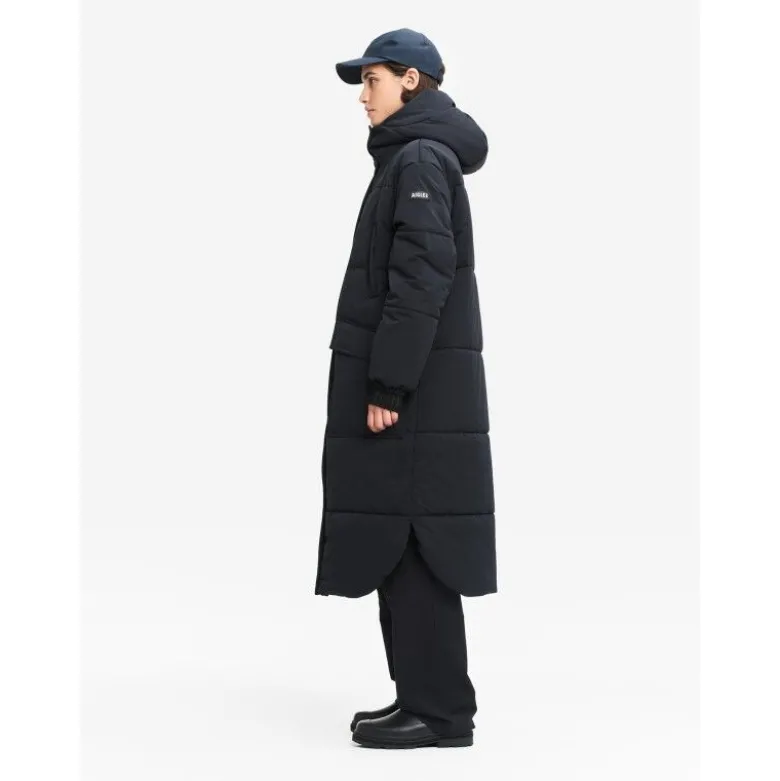 AigleWaterproof Long Quilted Down - Veste imperméable femme
