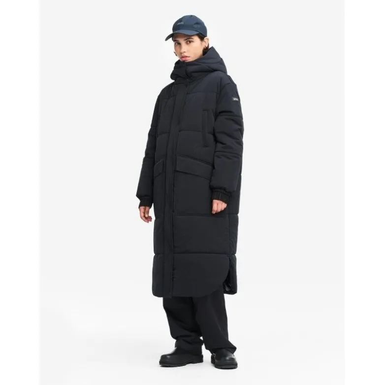 AigleWaterproof Long Quilted Down - Veste imperméable femme