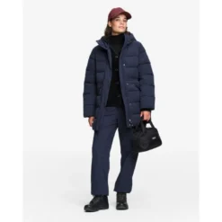 AigleWaterproof Mid-Length Quilted Down - Veste imperméable femme