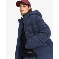 AigleWaterproof Mid-Length Quilted Down - Veste imperméable femme