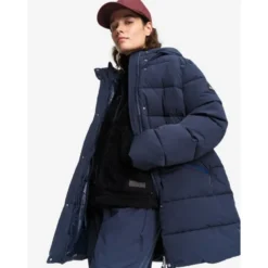 AigleWaterproof Mid-Length Quilted Down - Veste imperméable femme