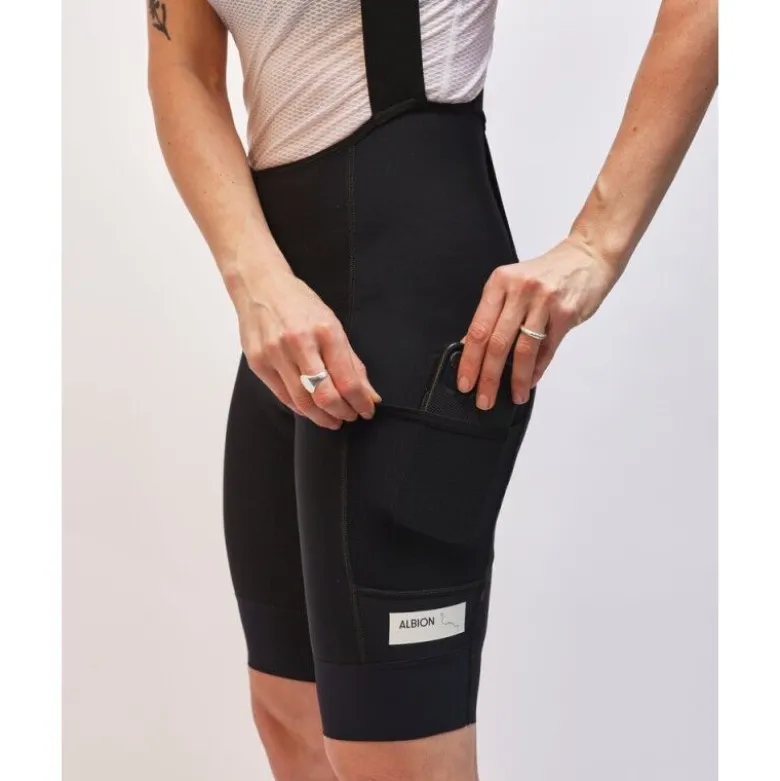AlbionAll Road Pocket Bib Shorts - Cuissard vélo femme