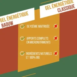 BaouwAnanas-Noix de coco - Gel énergétique