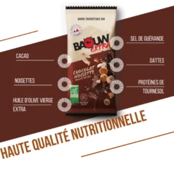 BaouwChocolat-Noisette - Barre énergétique