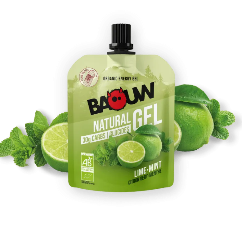 BaouwCitron Vert-Menthe - Gel énergétique