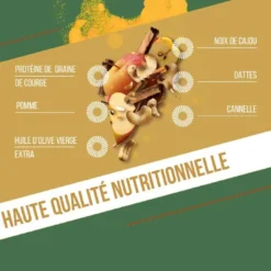 BaouwPommes-Cannelle - Barre énergétique
