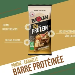 BaouwPommes-Cannelle - Barre énergétique