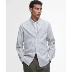 BarbourCresswell Seersucker L/S Tailored Shirt - Chemise homme