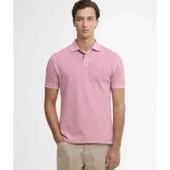BarbourWashed Tartan Tailored Fit Pique Polo - Polo homme