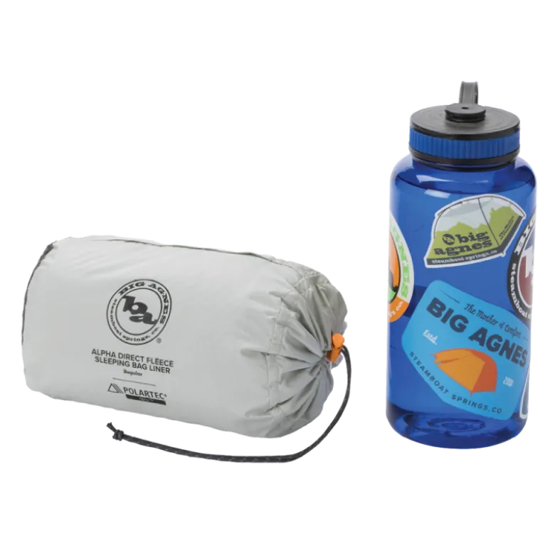 Big AgnesAlpha Direct Fleece Sleeping Bag Liner - Drap de sac de couchage