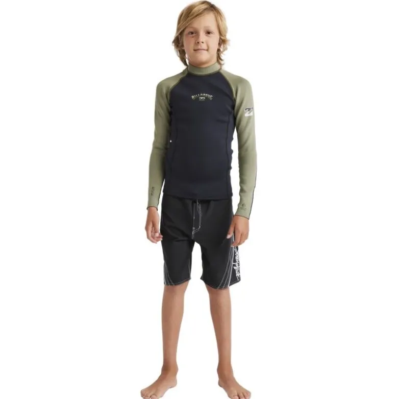 Billabong1/1mm Absolute Natural Wetsuit Jacket - Top néoprène enfant