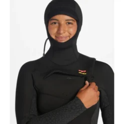 Billabong5/4 mm Synergy Chest Zip Hooded - Combinaison de surf femme