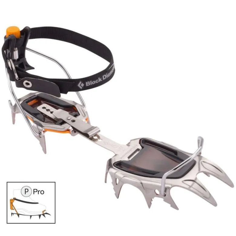 Black DiamondSabretooth Pro - Crampons alpinisme