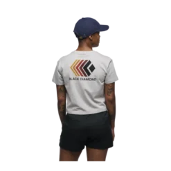 Black DiamondFaded Crop SS Tee - T-shirt femme