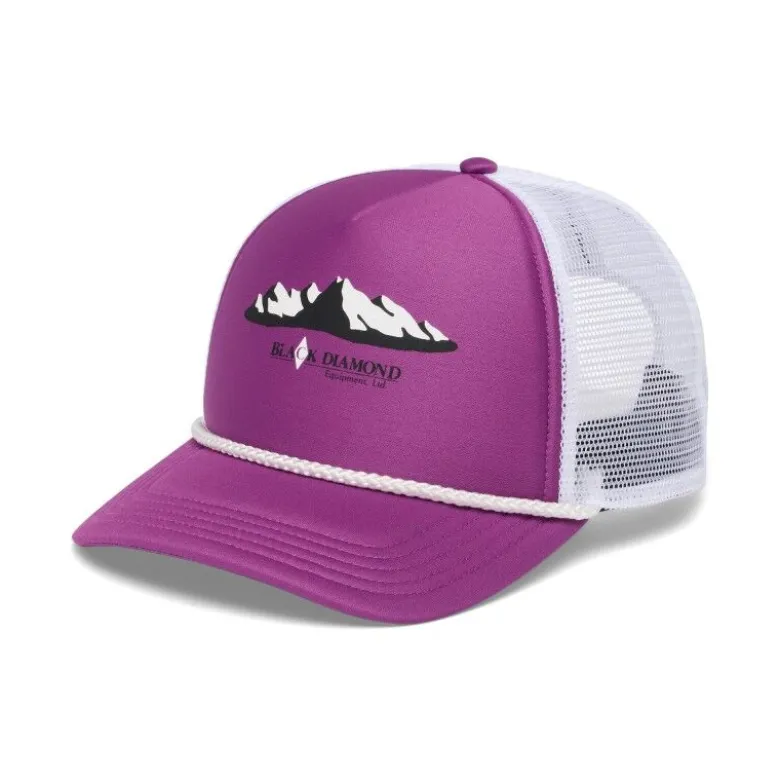 Black DiamondFlat Bill Trucker Hat - Casquette