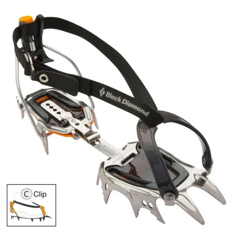 Black DiamondSabretooth Clip - Crampons alpinisme