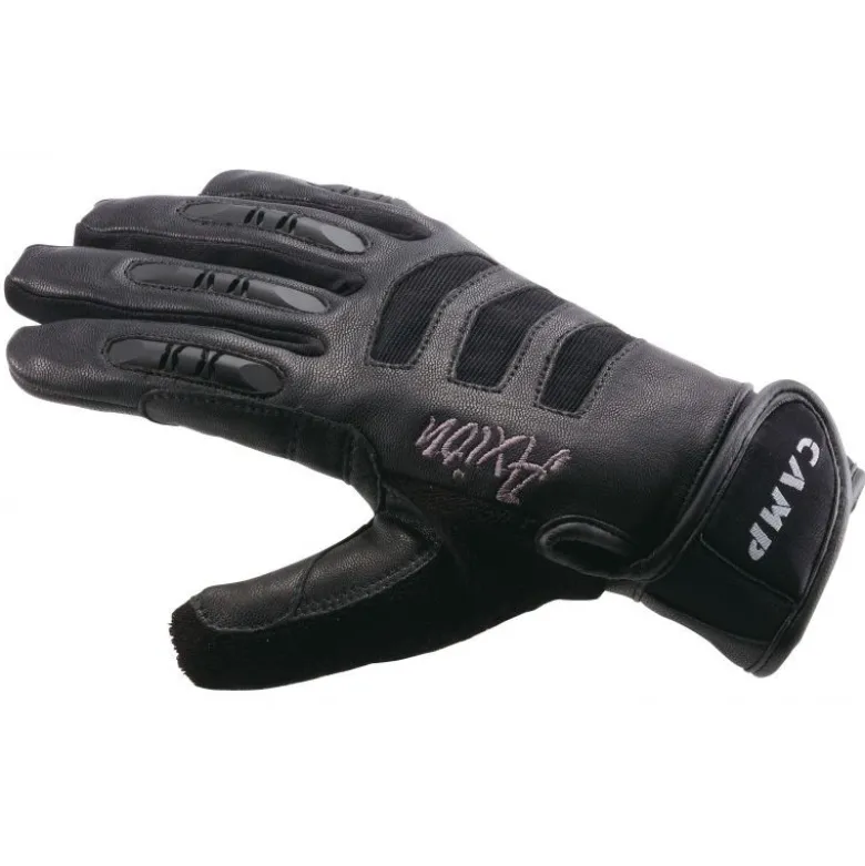 CampAxion Black Full Fingers - Gants escalade