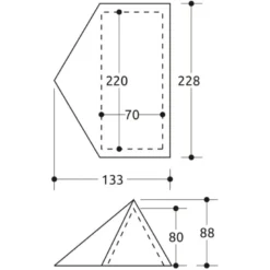 CampMinima 1 Evo - Tente