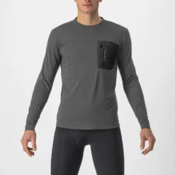 CastelliUnlimited Merino Long Sleeve - Maillot thermique laine mérinos homme
