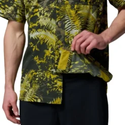ColumbiaTech Trail Utility Printed Woven SS Tee - Chemise homme