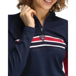 Dale of NorwayAksla Baselayer Half zip - Pull en laine mérinos femme