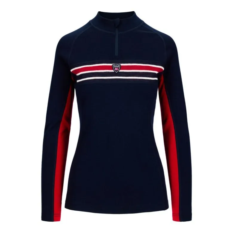 Dale of NorwayAksla Baselayer Half zip - Pull en laine mérinos femme