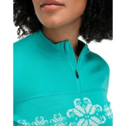 Dale of NorwayFalkeberg Baselayer Half zip - Pull en laine mérinos femme