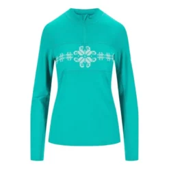 Dale of NorwayFalkeberg Baselayer Half zip - Pull en laine mérinos femme