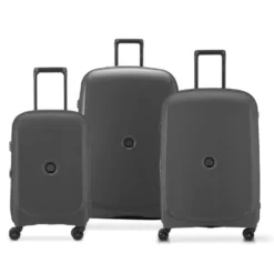 DelseyBelmont Plus - Set 3 Valises Extensible - Valise à roulettes