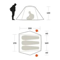 FerrinoTent Hekla 3 - Tente