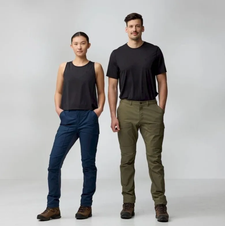 FjällrävenAbisko Hybrid Trail Trousers - Pantalon randonnée femme