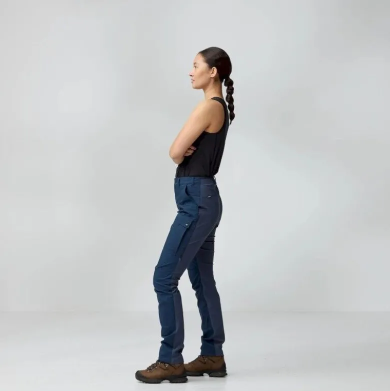 FjällrävenAbisko Hybrid Trail Trousers - Pantalon randonnée femme