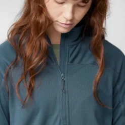 FjällrävenAbisko Lite Fleece Half Zip - Polaire femme