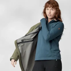 FjällrävenAbisko Lite Fleece Half Zip - Polaire femme