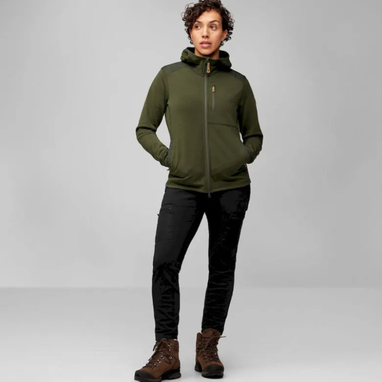 FjällrävenKeb Fleece Hoodie - Polaire femme