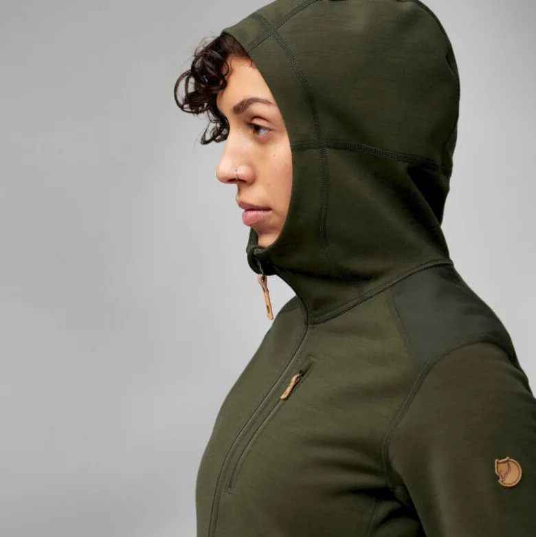FjällrävenKeb Fleece Hoodie - Polaire femme