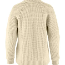 FjällrävenÖvik Waffle Knit - Pull en laine mérinos femme