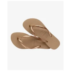 HavaianasSlim Logo Metallic - Tongs femme